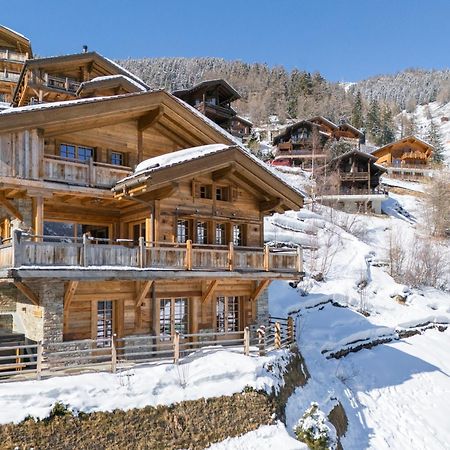 Chalet La Luge Villa Grimentz Kültér fotó