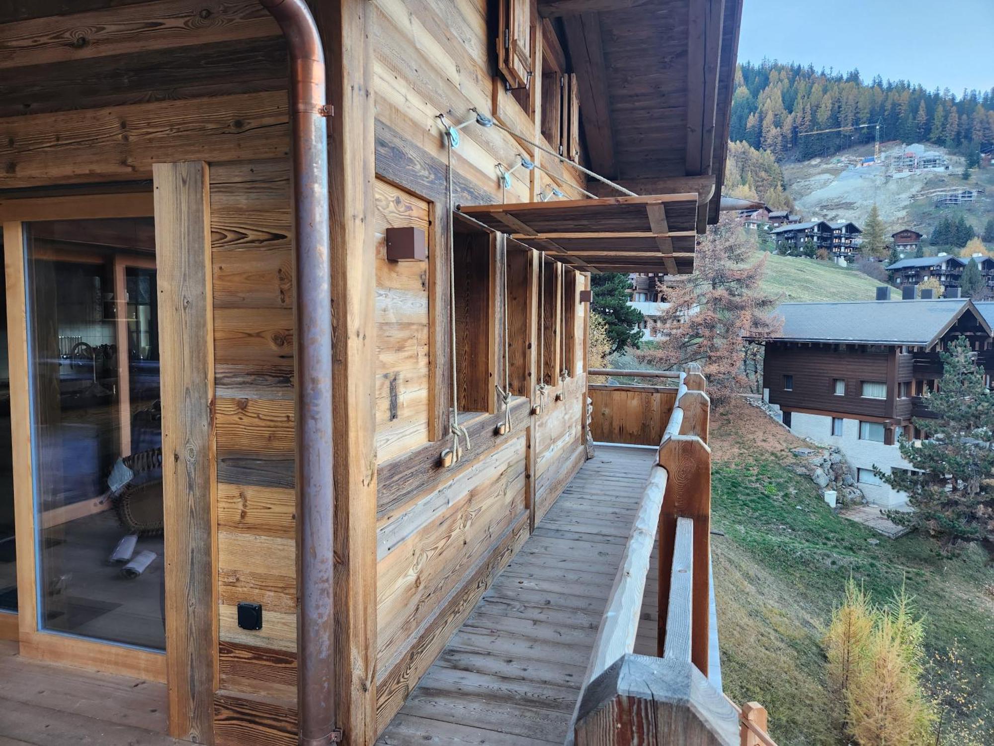 Chalet La Luge Villa Grimentz Kültér fotó